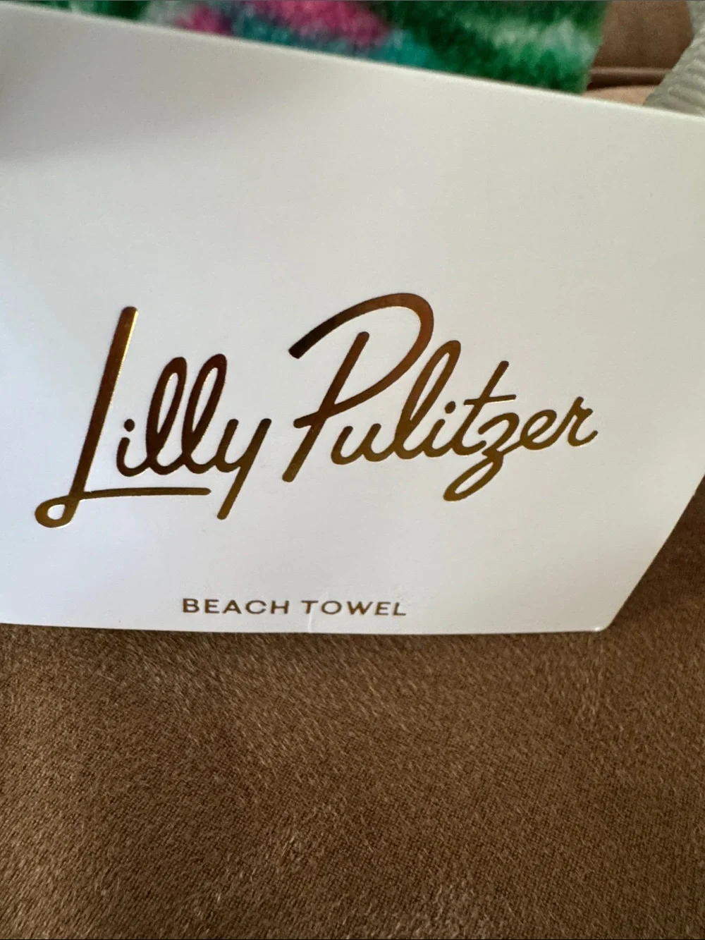 Lilly Pulitzer bright palm